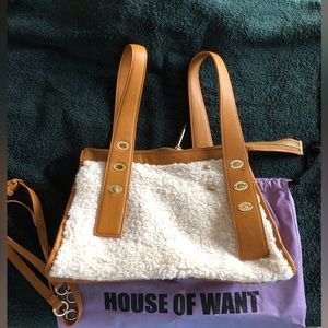 Convertible satchel/crossbody bag by House of Want